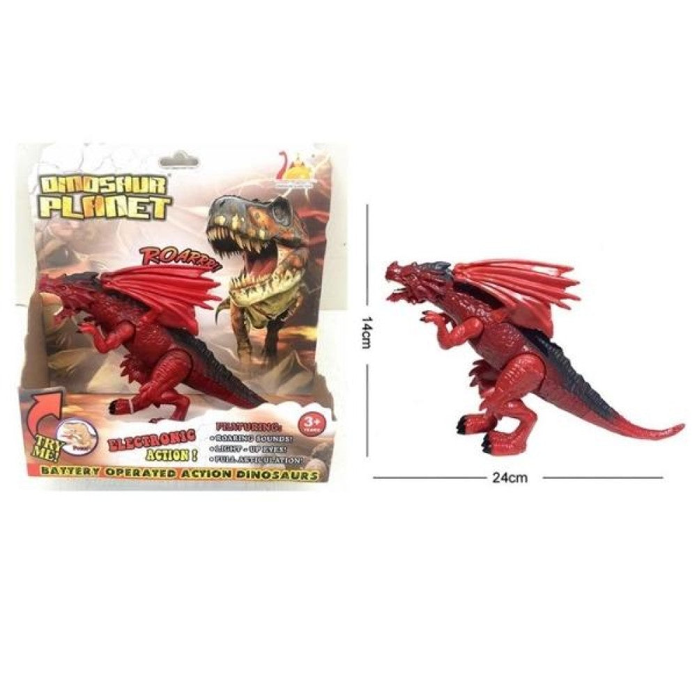 TrademarktΔράκος Κόκκινος Με Κίνηση Και Ήχο 24Χ28Χ8εκpapell.gr