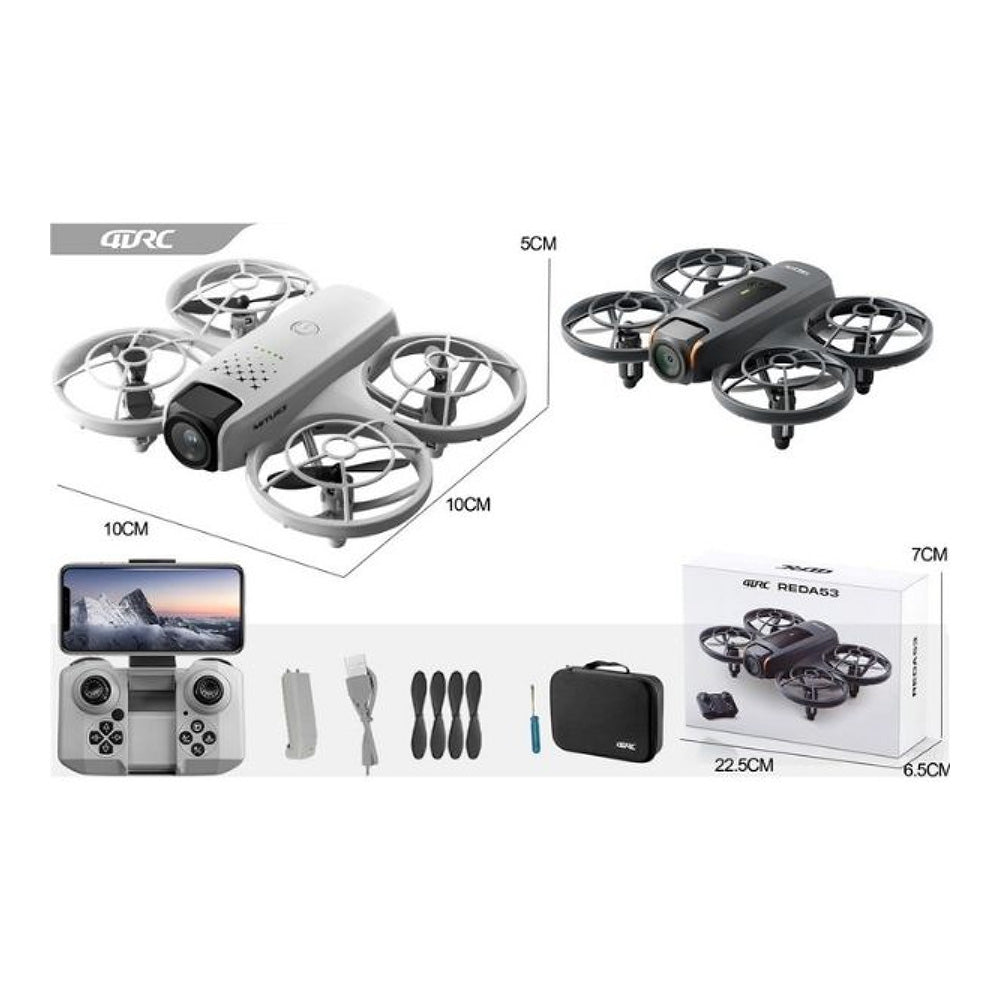 Drone REDA53 με Κάμερα & Τηλεχειριστήριο σε 2 Χρώματα 13x11x5 εκ