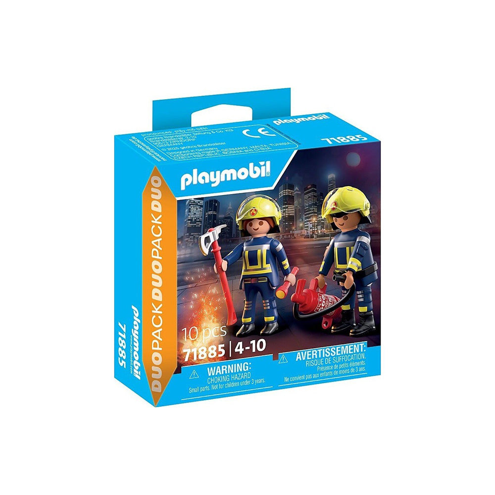 71885 Playmobil Duo Pack Πυροσβέστες 