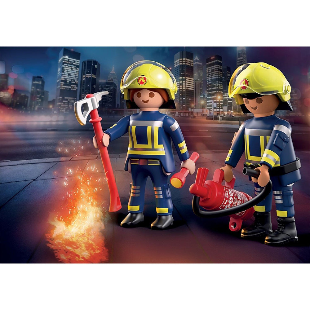 71885 Playmobil Duo Pack Πυροσβέστες 