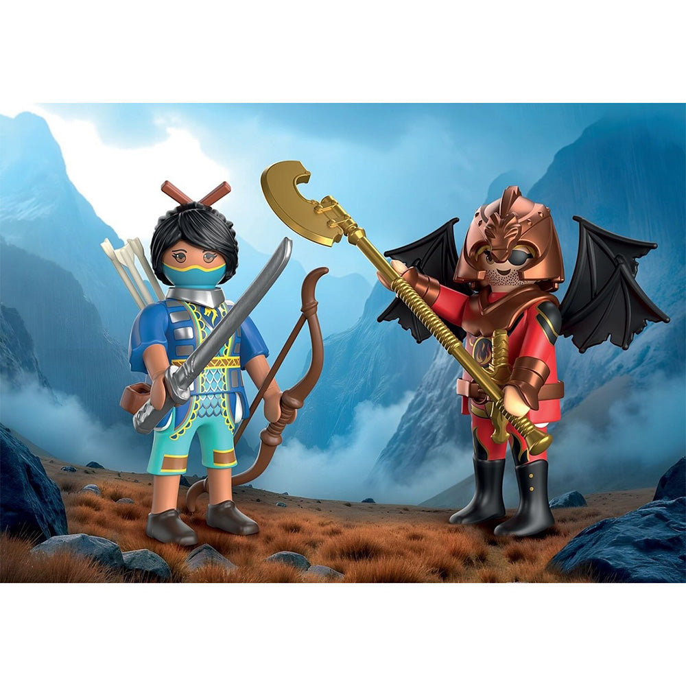 71884 Playmobil Duopack Novelmore Εναντίον Burnham