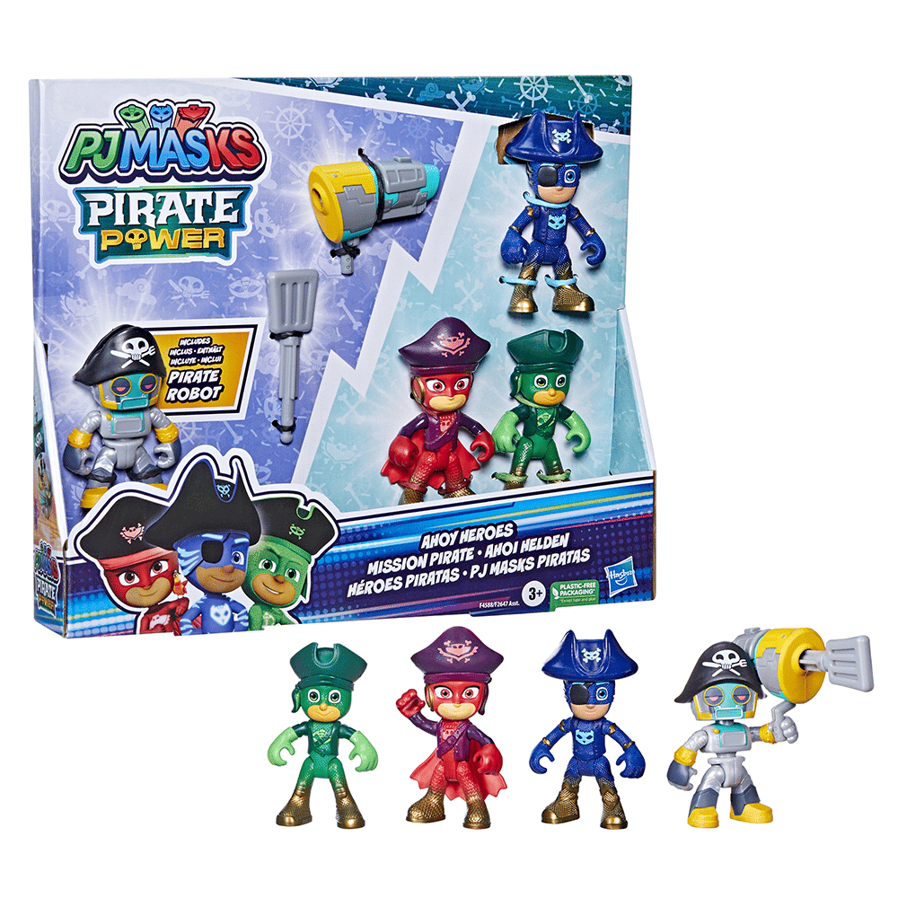 Hasbro Pj Masks Hero Vs Villain Ahoy Heroes Mission Pirate