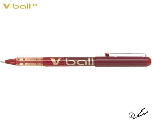 Pilot Στυλο Μαρκαδορος V-Ball 0.7Mm Κοκκινος