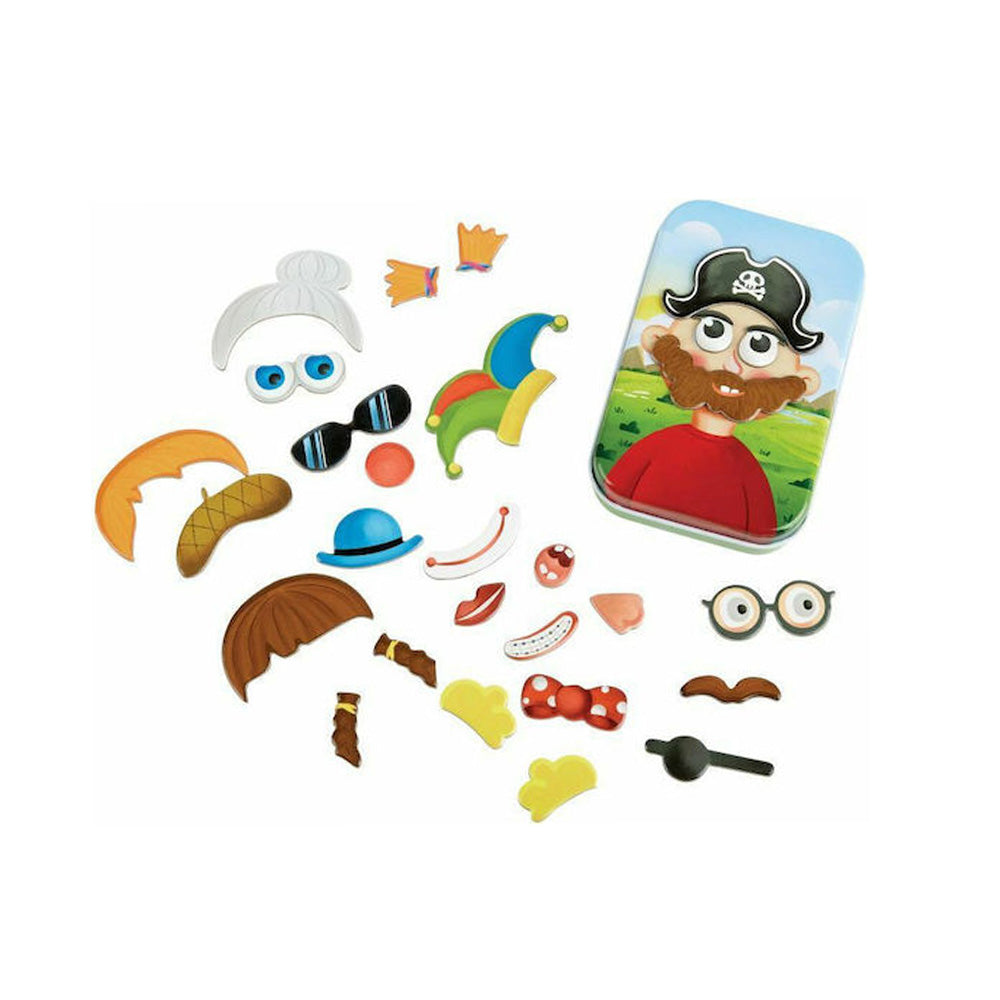 Hape Early Explorer Ξύλινο Magnetic Funny Face 