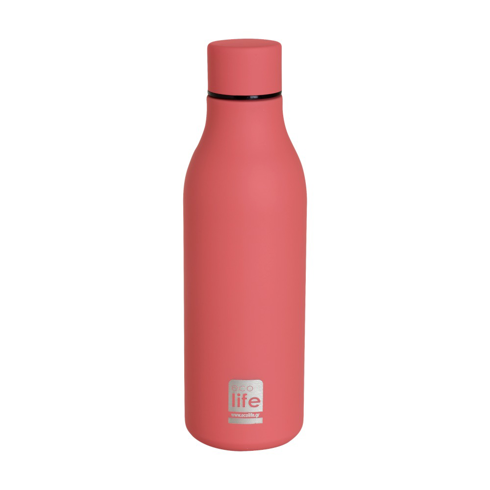 Ecolife Μεταλλικό Μπουκάλι Θερμός Coral Reef 550 ml