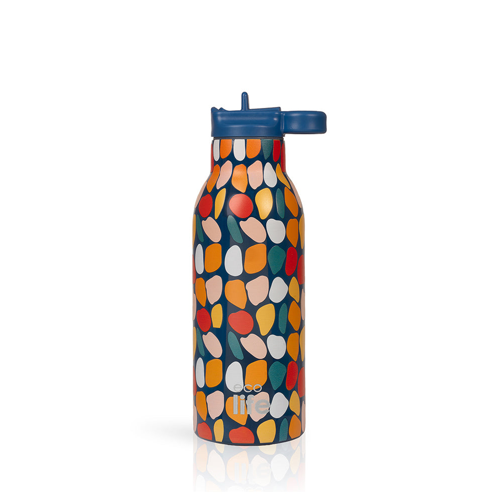 Ecolife Ανοξείδωτο Παγούρι Θερμός Stones 550ml