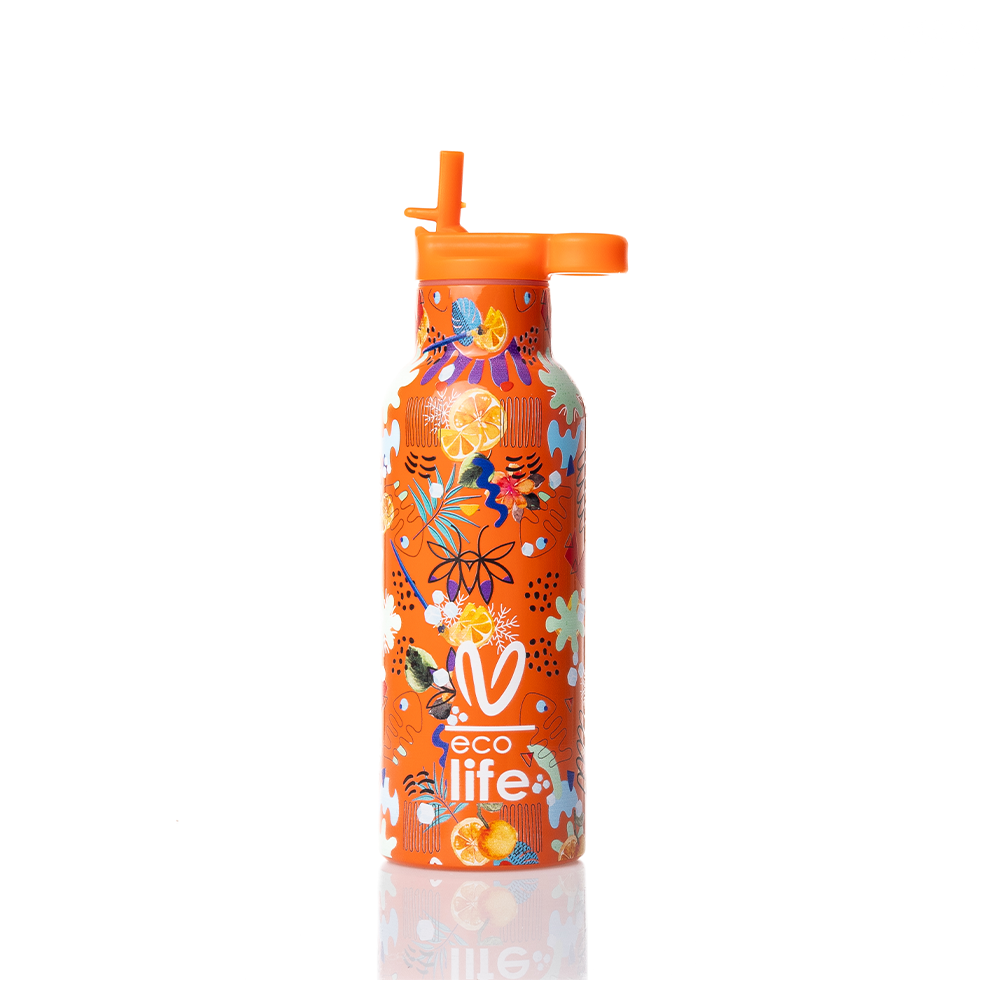 Ecolife Ανοξείδωτο Παγούρι Θερμός Vasiliki - Ice 500ml