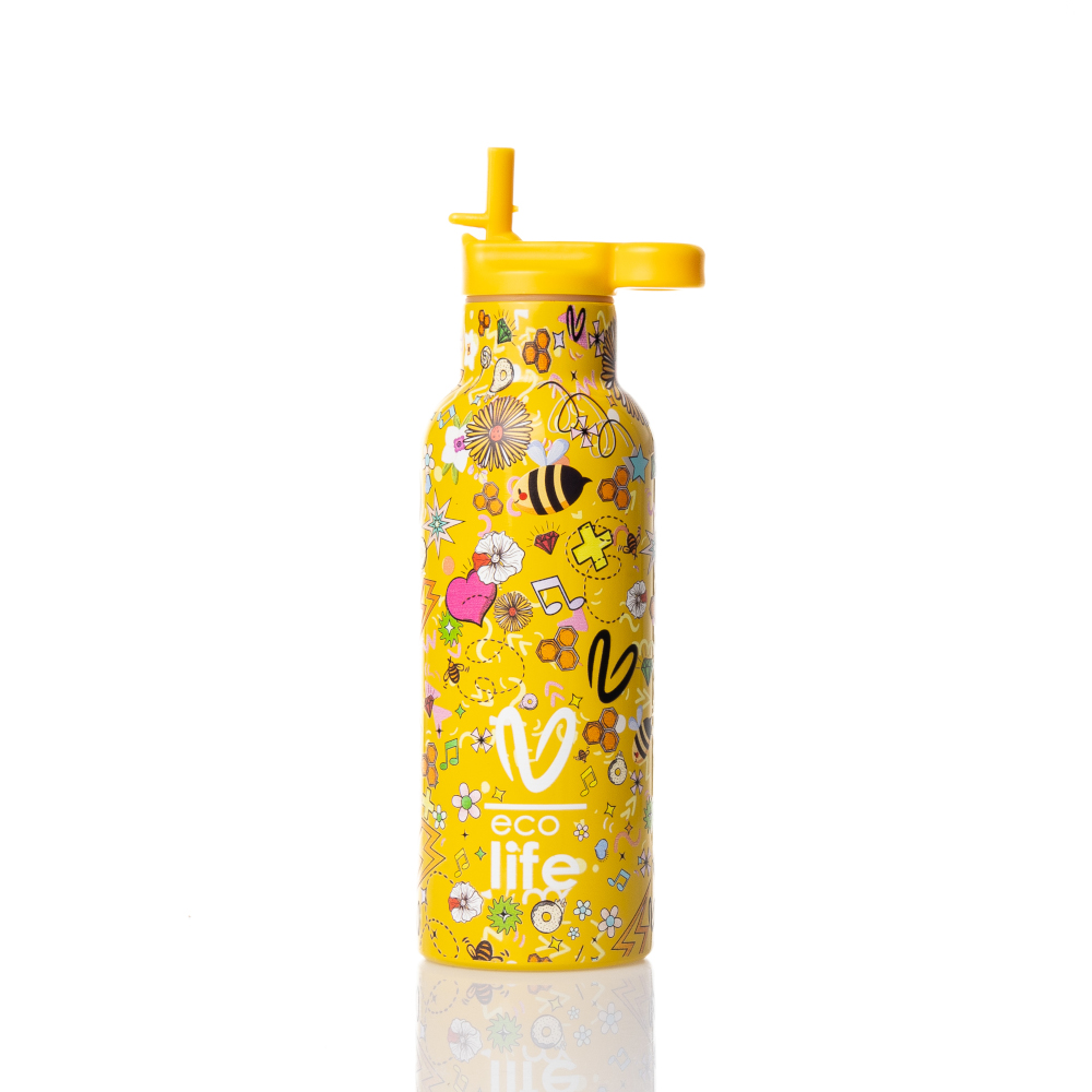 EcolifeEcolife Ανοξείδωτο Παγούρι Θερμός Vasiliki - Joy 500mlpapell.gr