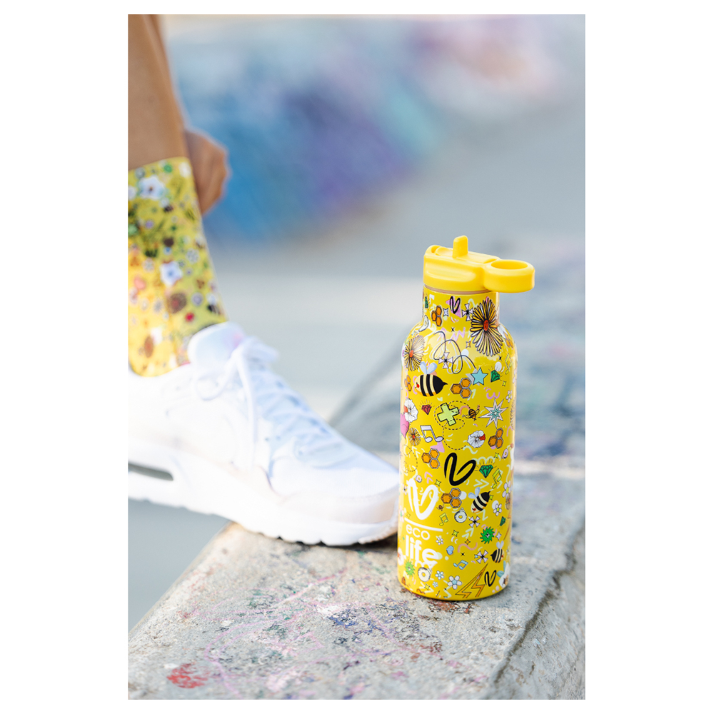 EcolifeEcolife Ανοξείδωτο Παγούρι Θερμός Vasiliki - Joy 500mlpapell.gr