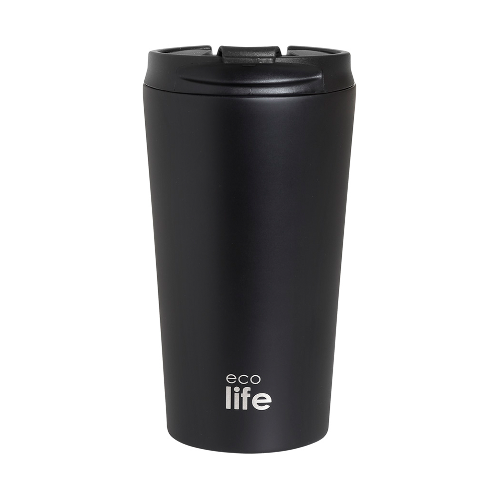 Ecolife Coffee Thermos Black Matte 370ml
