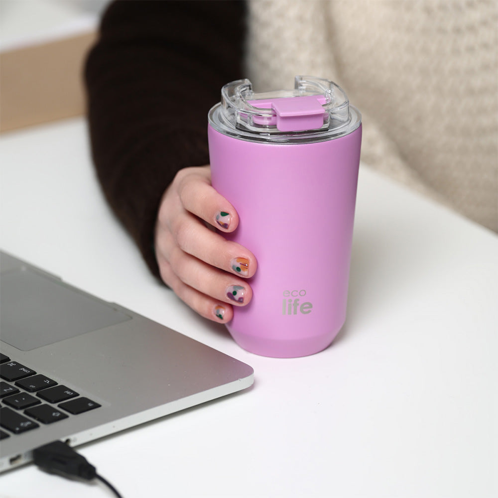 EcolifeEcolife Coffee Thermos Pure Purple 360 mlpapell.gr