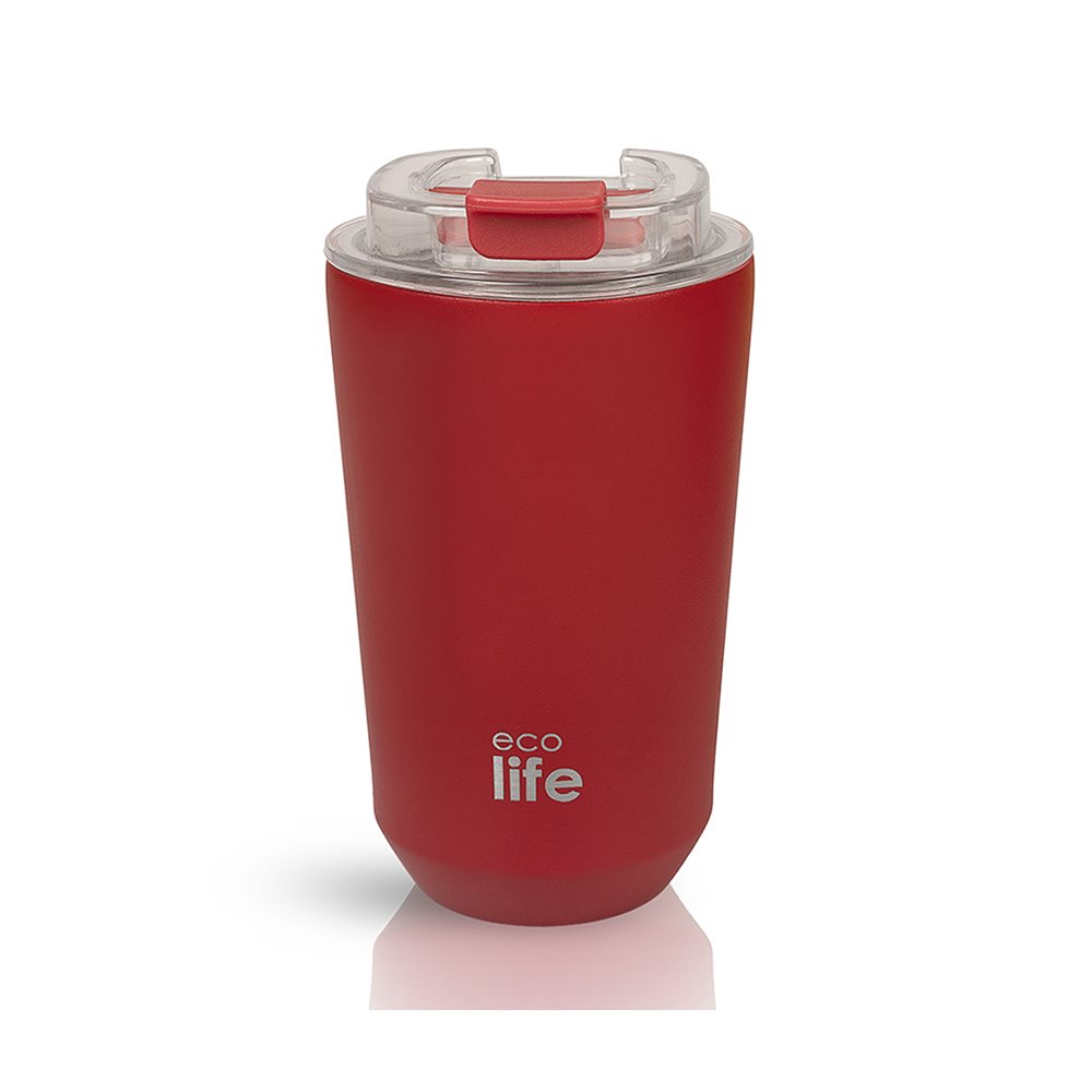 Ecolife Coffee Thermos Pure Red 360 ml