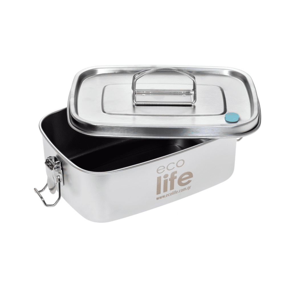 Ecolife Φαγητοδοχειο Inox 1000Ml