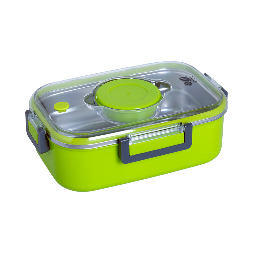 ECOLIFEEcolife Φαγητοδοχείο Ορθογώνιο Double Wall Πράσινο 850 mlpapell.gr