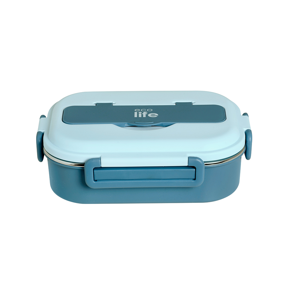 ECOLIFEEcolife Γαλάζιο Φαγητοδοχείο 3 Θέσεων 1 Ltrpapell.gr