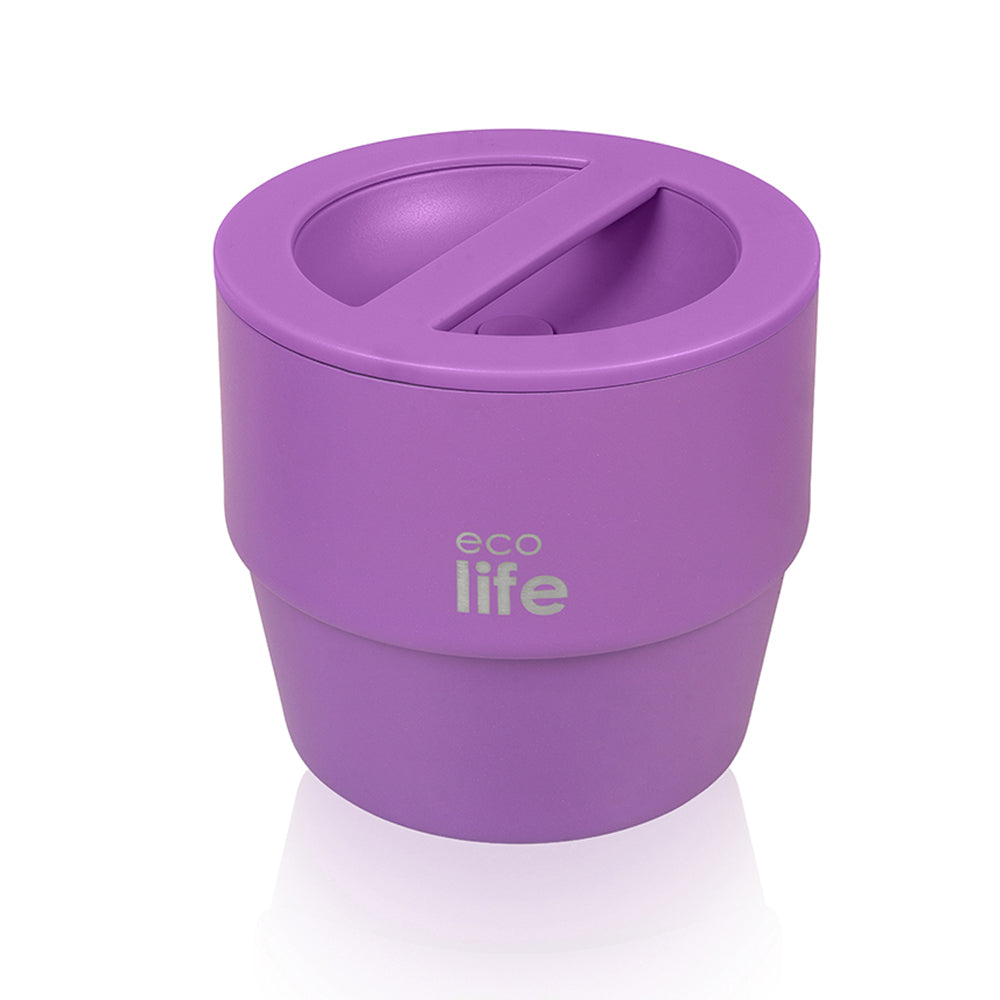 Ecolife Φαγητοδοχείο Θερμός Στρόγγυλο Μωβ 750 ml