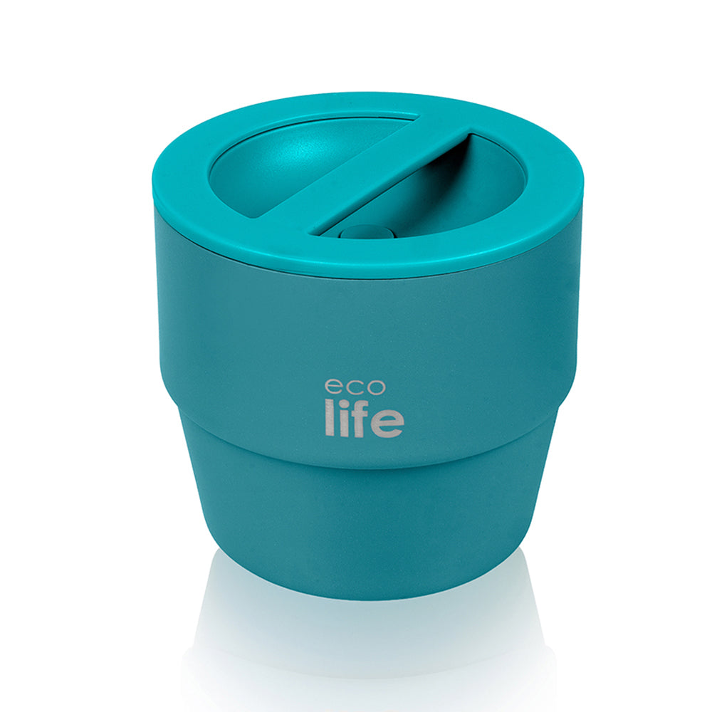 Ecolife Φαγητοδοχείο Θερμός Στρόγγυλο Πετρόλ 750 ml