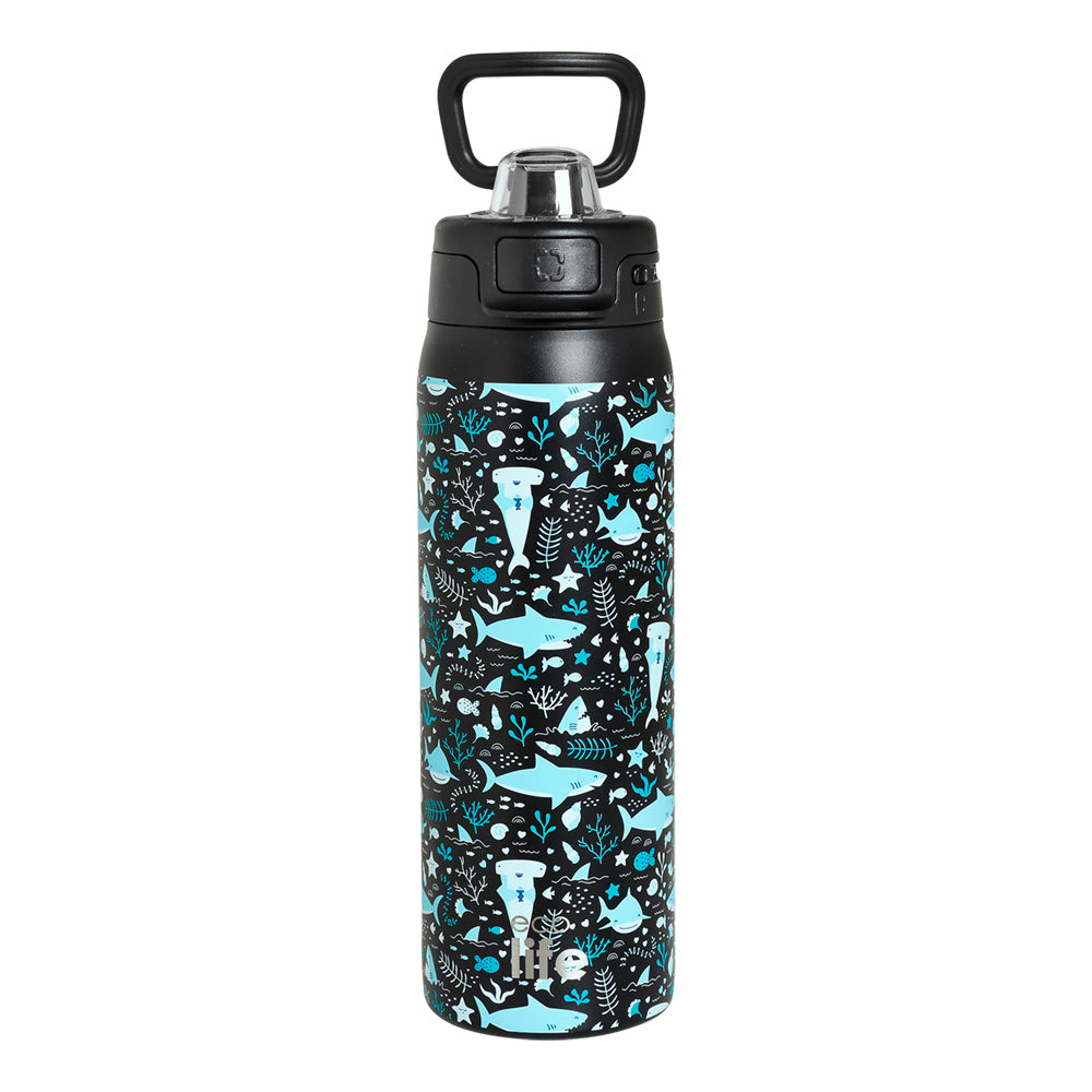 Ecolife Μεταλλικό Μπουκάλι Θερμός Ocean 650 ml
