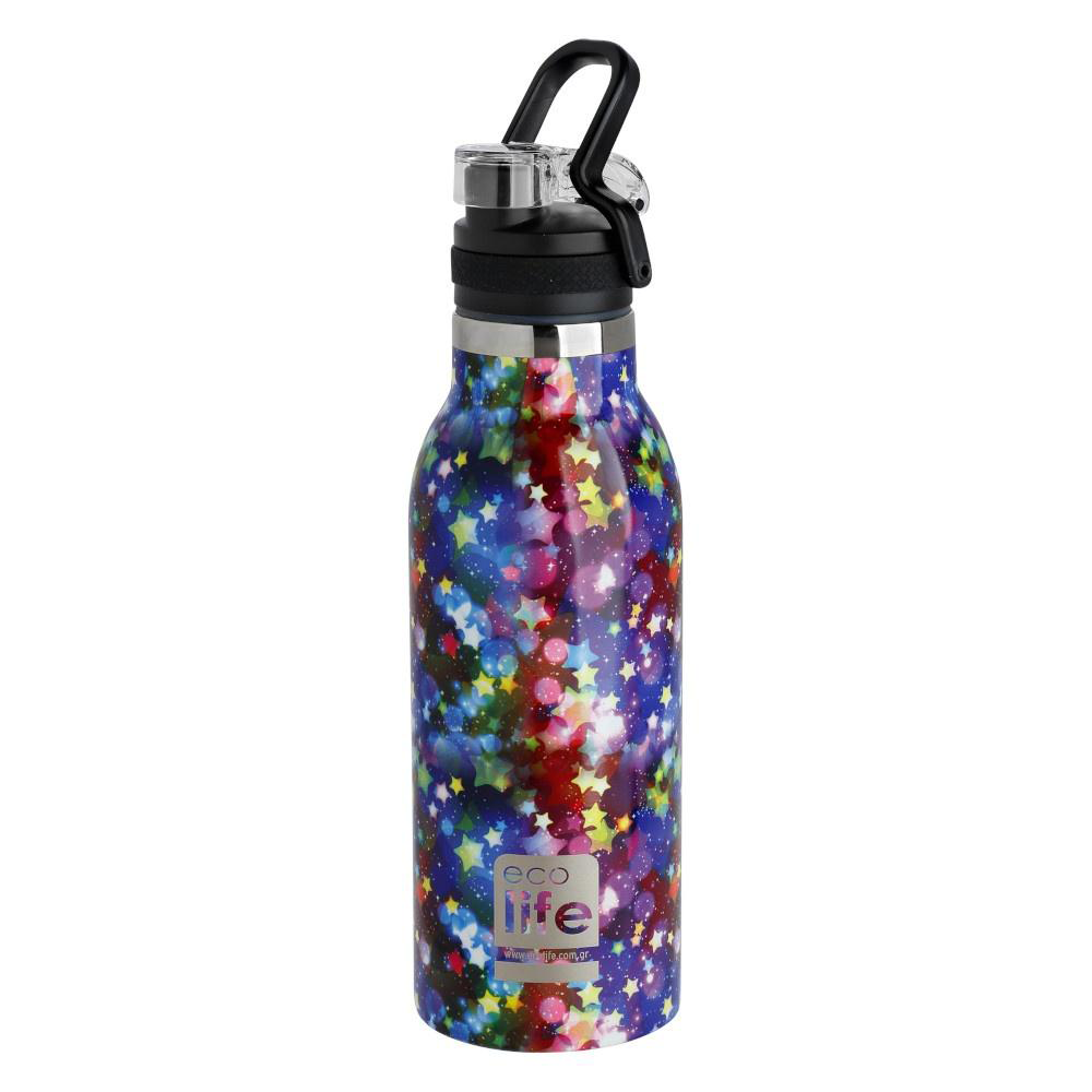 ECOLIFEEcolife Μεταλλικό Θερμός Stardust 550 mlpapell.gr