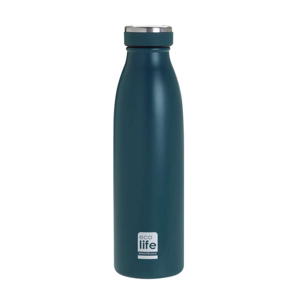 EcolifeEcolife Μεταλλικό Μπουκάλι Θερμός Blue Slim 500mlpapell.gr