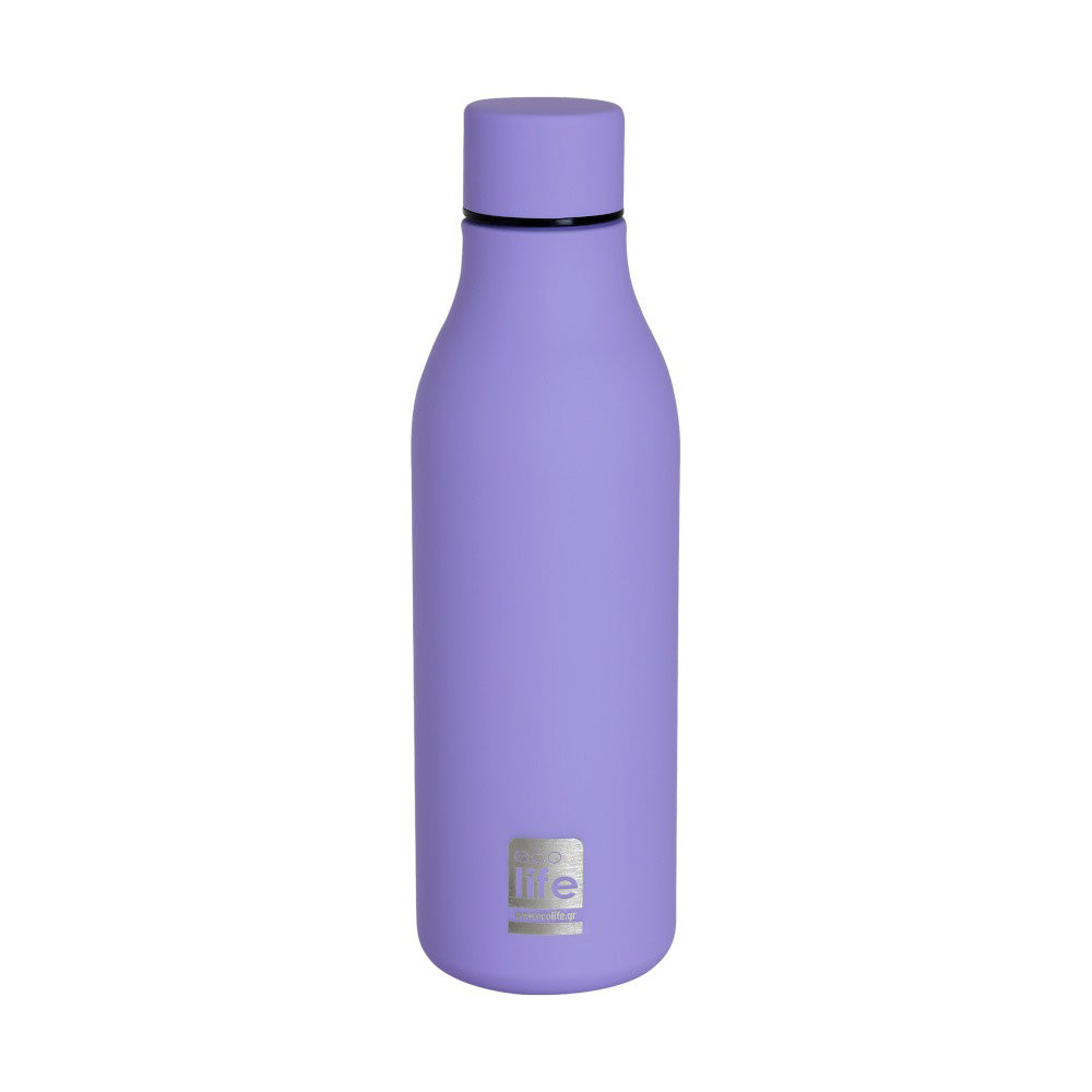 ECOLIFEEcolife Μεταλλικό Μπουκάλι Θερμός Lavender 550 mlpapell.gr