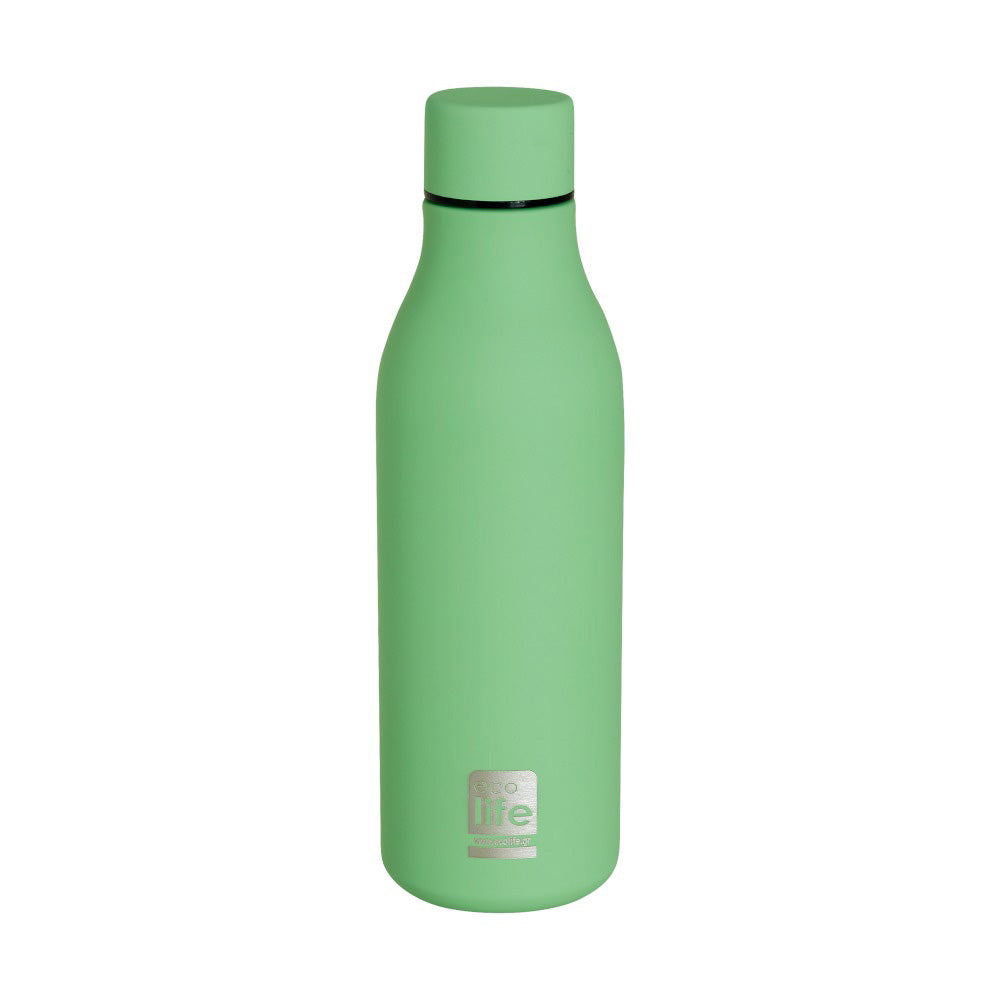 ECOLIFEEcolife Μεταλλικό Μπουκάλι Θερμός Pistachio 550 mlpapell.gr