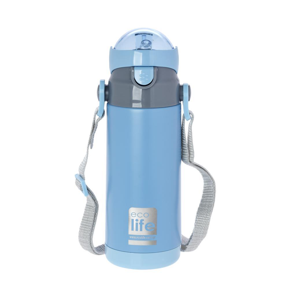 EcolifeEcolife Μεταλλικό Θερμός Παιδικό Μπλε 400 mlpapell.gr