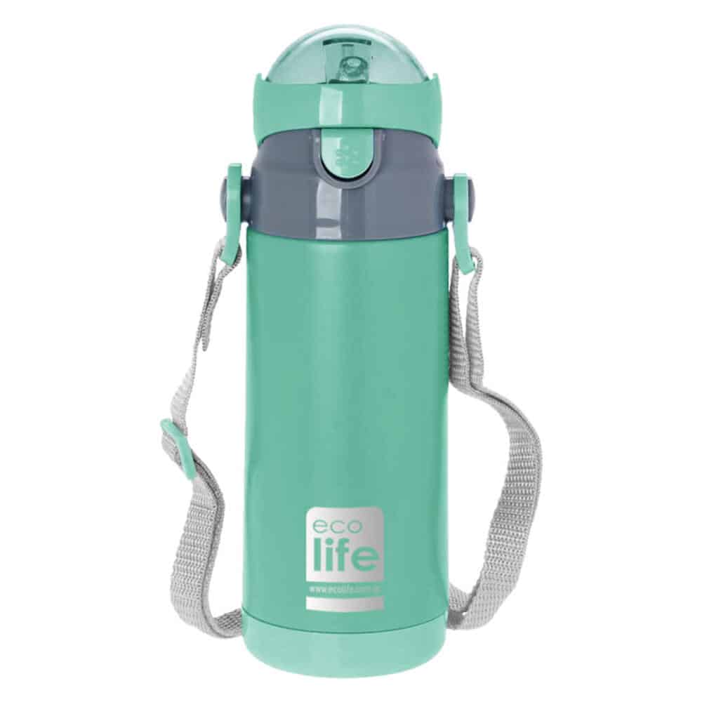 EcolifeEcolife Μεταλλικό Θερμός Παιδικό Μέντα 400mlpapell.gr