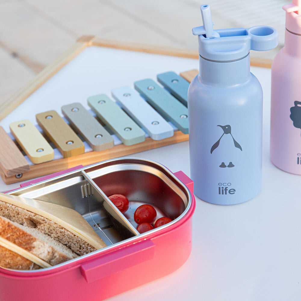 Ecolife Μεταλλικός Θερμός Πιγκουΐνος 350 ml 