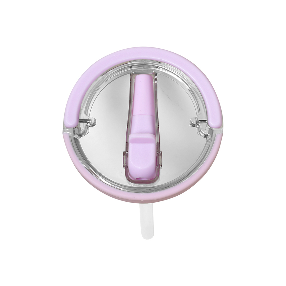 Ecolife Tumbler 2Handles Lid Light Lilac 900ml