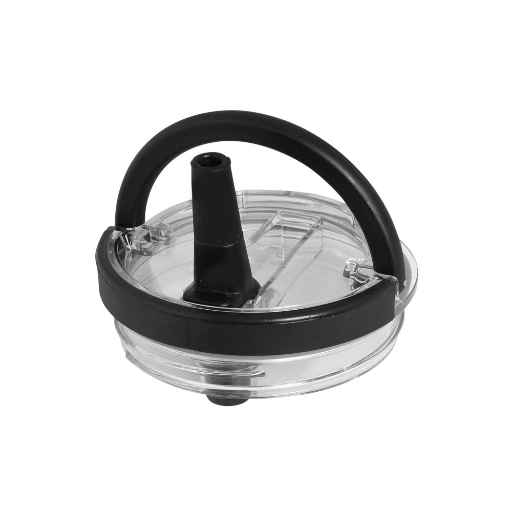 Ecolife Tumbler 2Handles Lid Rich Black 900ml