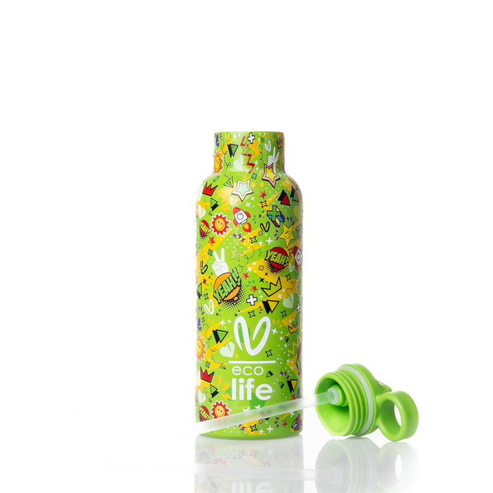 EcolifeEcolife Ανοξείδωτο Παγούρι Θερμός Vasiliki - Borola 500mlpapell.gr