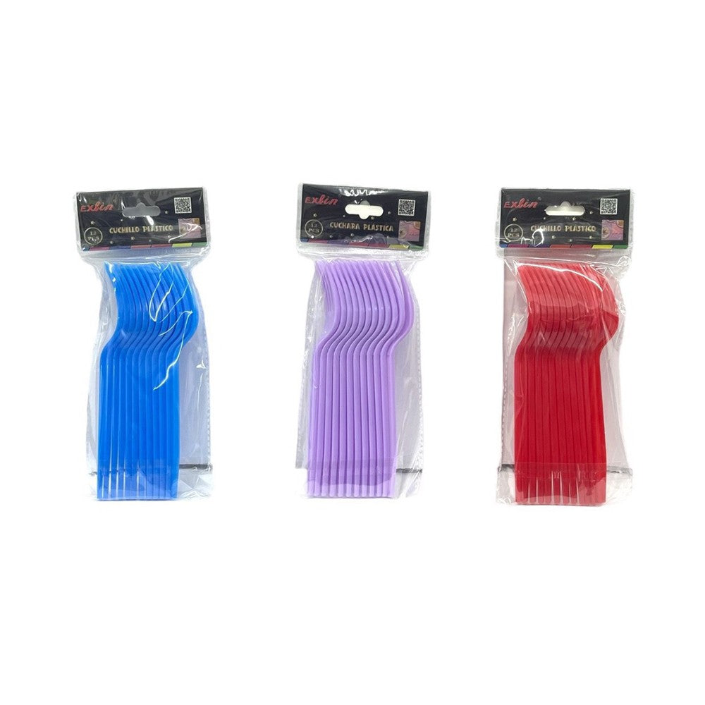 OEMΠλαστικά πιρουνάκια 20 τμχ Διαφορα Χρώματαpapell.gr