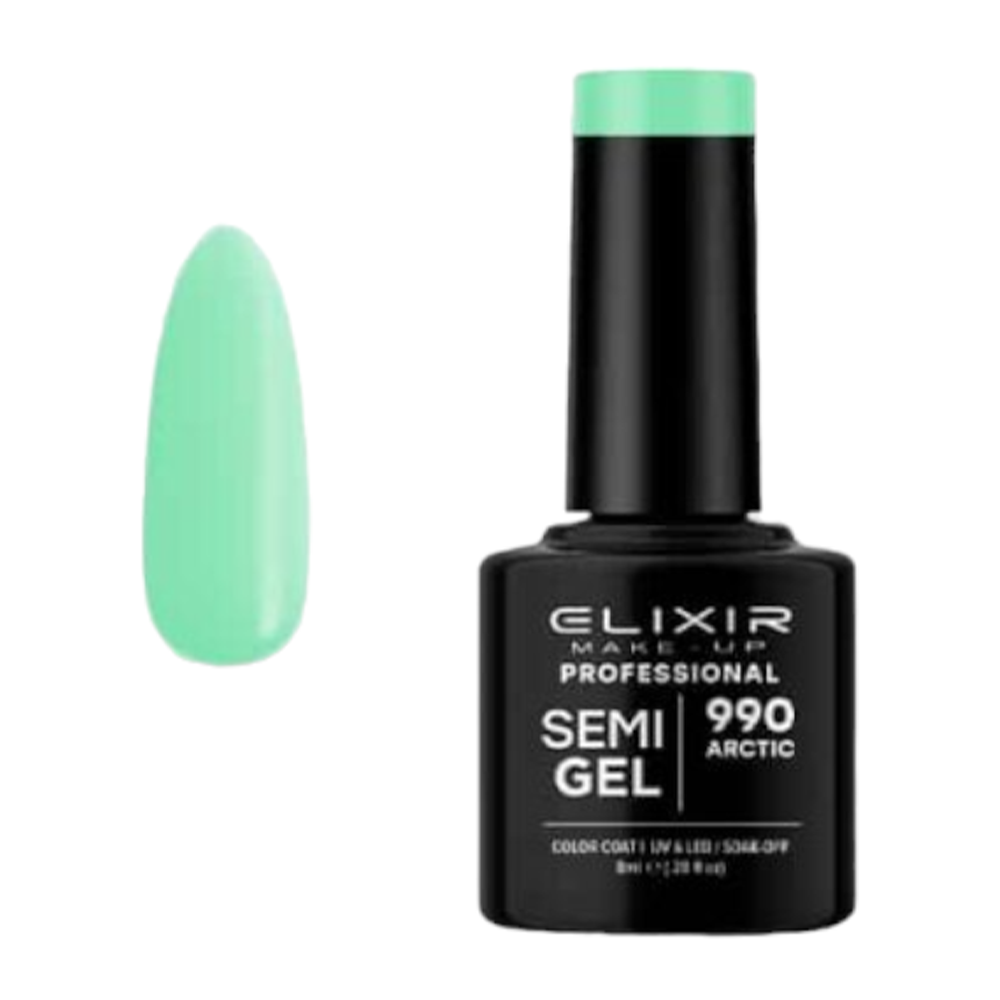 ElixirElixir Ημιμόνιμο Bερνίκι # 990 Arctic 8mlpapell.gr
