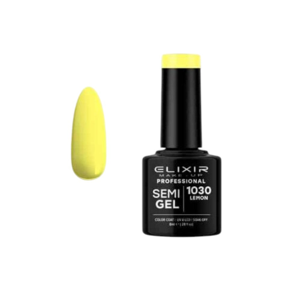 Elixir Ημιμόνιμο Βερνίκι #1030 Lemon 8ml