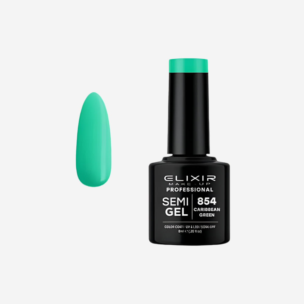 ElixirElixir Ημιμόνιμο Bερνίκι # 854 Caribbean Green 8 mlpapell.gr