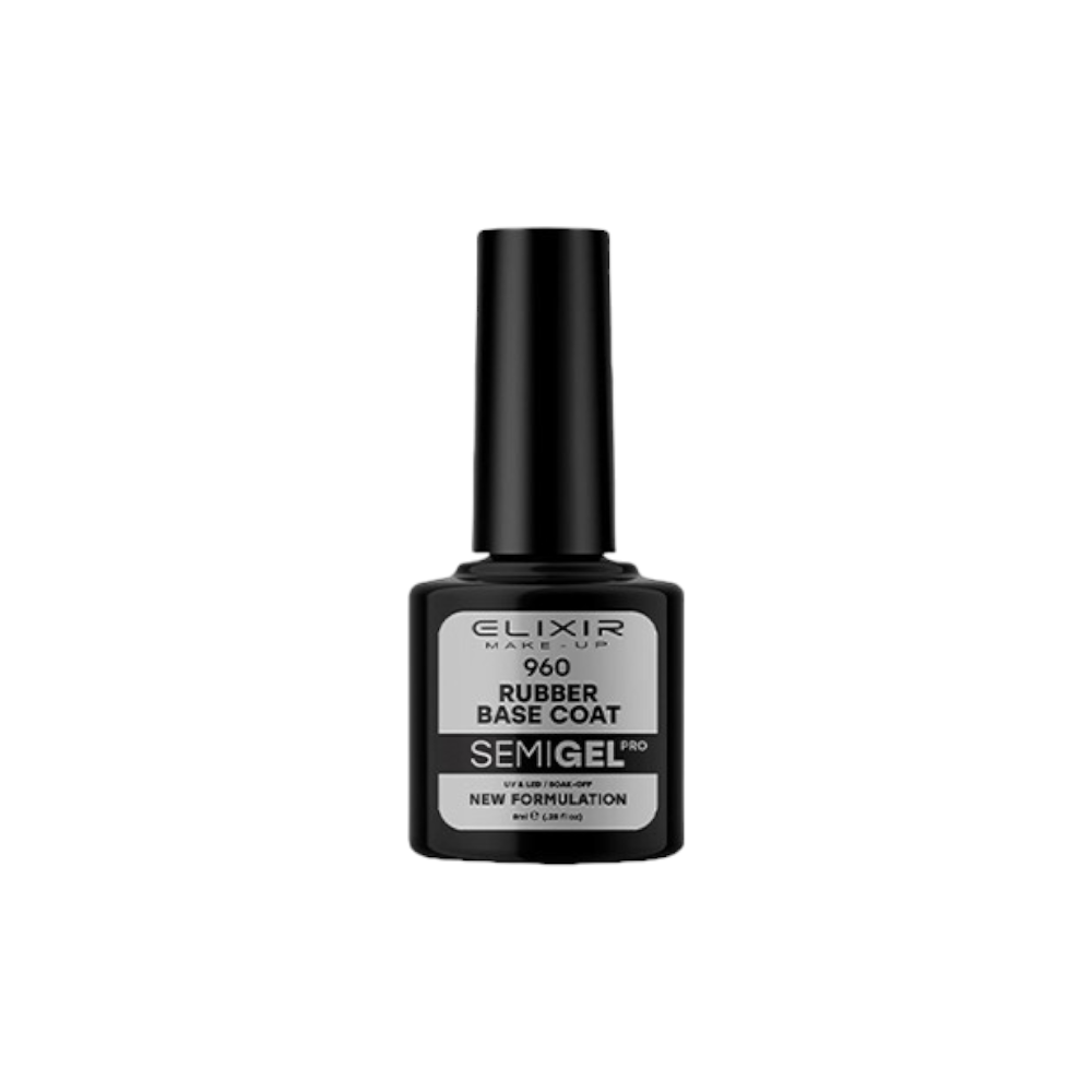 ElixirElixir Ημιμόνιμο Bερνίκι # 960 Rubber Base Coat 8mlpapell.gr