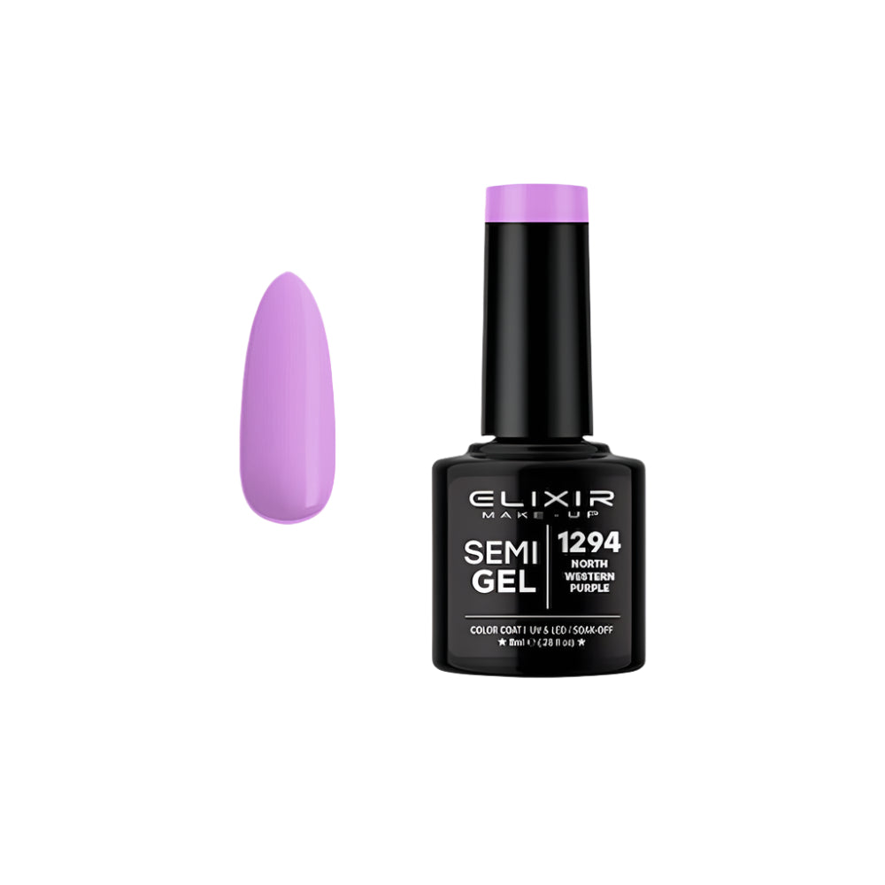 ElixirElixir Ημιμόνιμο Βερνίκι #1294 North Western Purple 8mlpapell.gr