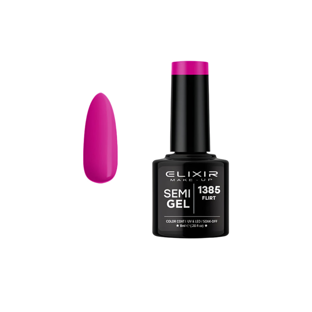 ElixirElixir Ημιμόνιμο Βερνίκι #1385 Flirt 8mlpapell.gr
