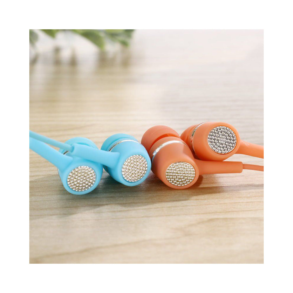 Elmcoei Ενσύρματα Ακουστικά Ev188 6 Χρώματα - 1 Τμχ