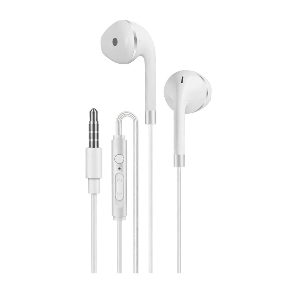 Ενσύρματα Ακουστικά 120 εκ με Μικρόφωνο