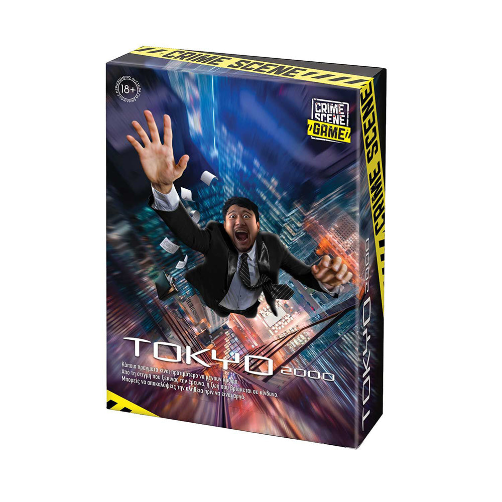 AS Games Επιτραπέζιο Παιχνίδι Crime Scene Tokyo 2000 Για Ηλικίες 18+ Χρονών Και 1+ Παίκτες