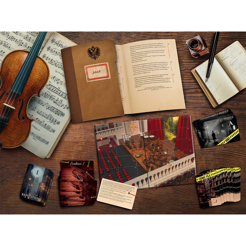 AS Games Επιτραπέζιο Παιχνίδι Crime Scene Vienna 1824 Για Ηλικίες 18+ Χρονών Και 1+ Παίκτες