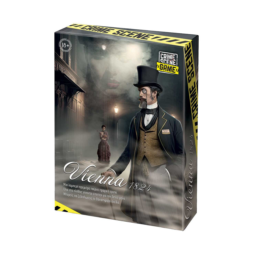 AS Games Επιτραπέζιο Παιχνίδι Crime Scene Vienna 1824 Για Ηλικίες 18+ Χρονών Και 1+ Παίκτες