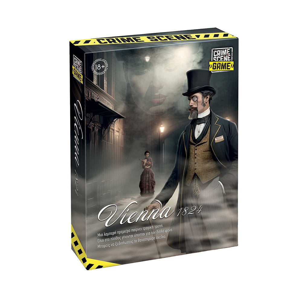 AS Games Επιτραπέζιο Παιχνίδι Crime Scene Vienna 1824 Για Ηλικίες 18+ Χρονών Και 1+ Παίκτες