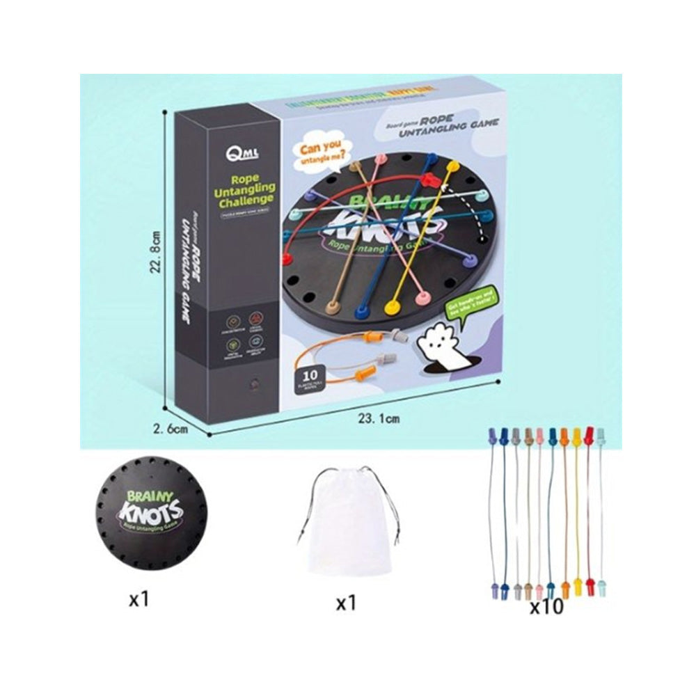 Επιτραπέζιο Παιχνίδι Brainy Knots 23X3X23εκ