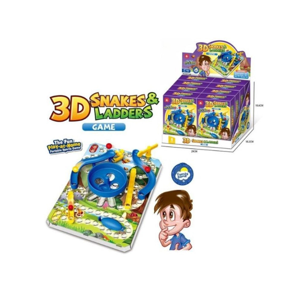 Επιτραπέζιο Παιχνίδι Ταξιδίου Φιδάκι 3D 18X13εκ Display 8