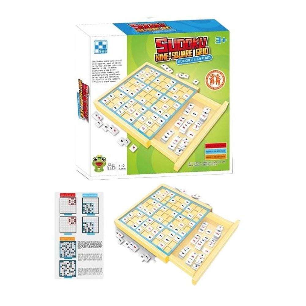 Επιτραπέζιο Παιχνίδι Sudoku με 100 Γρίφους 22x22 εκ για 1-2 Παίκτες