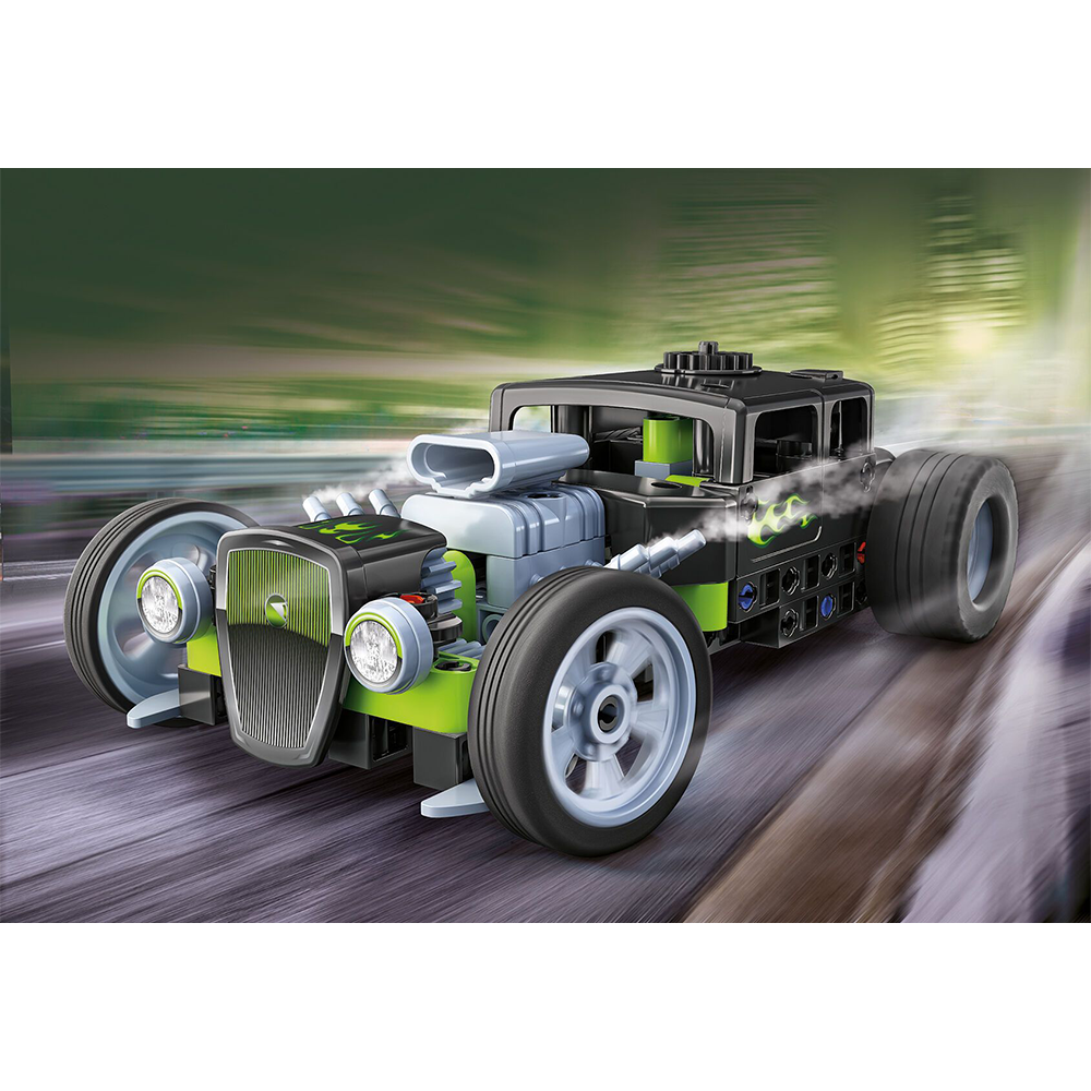 Μαθαίνω Και Δημιουργώ Build Εκπαιδευτικό Eργαστήριο Μηχανικής Αγωνιστικό Αυτοκίνητο Και Φορτηγό