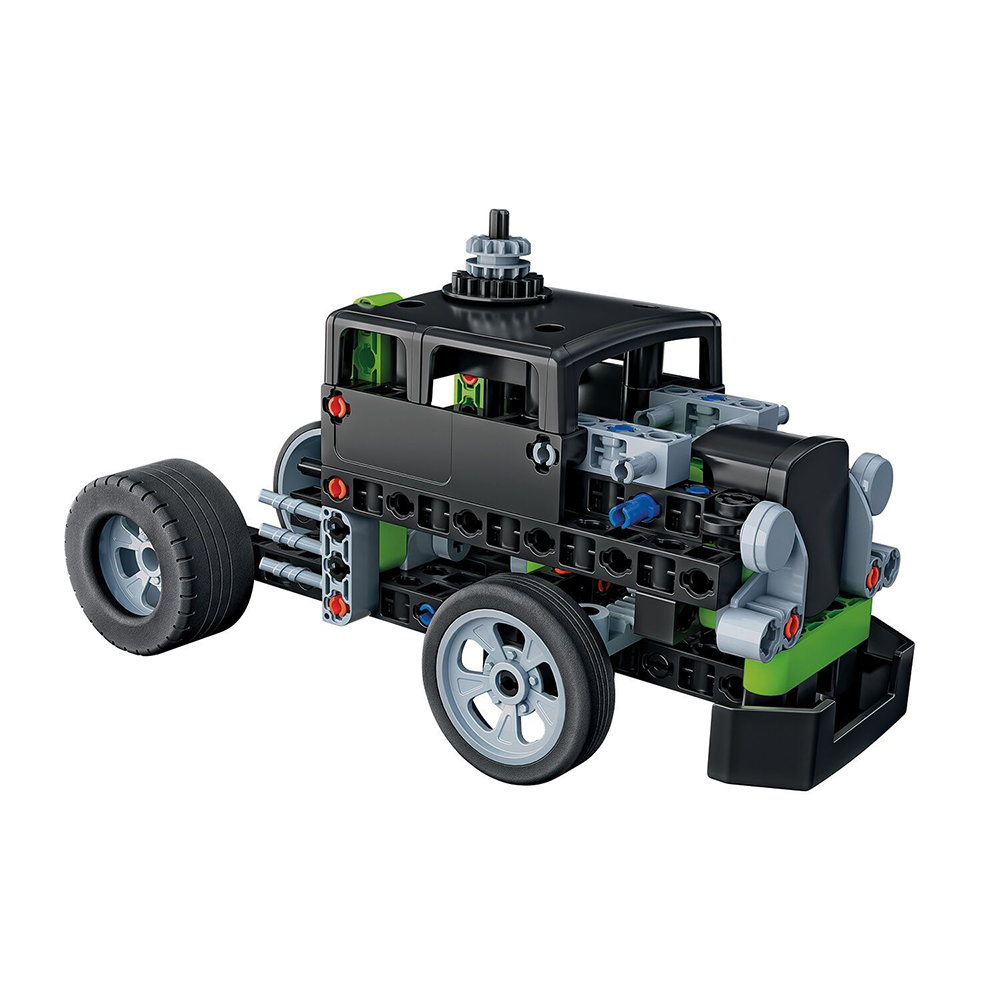 Μαθαίνω Και Δημιουργώ Build Εκπαιδευτικό Eργαστήριο Μηχανικής Αγωνιστικό Αυτοκίνητο Και Φορτηγό